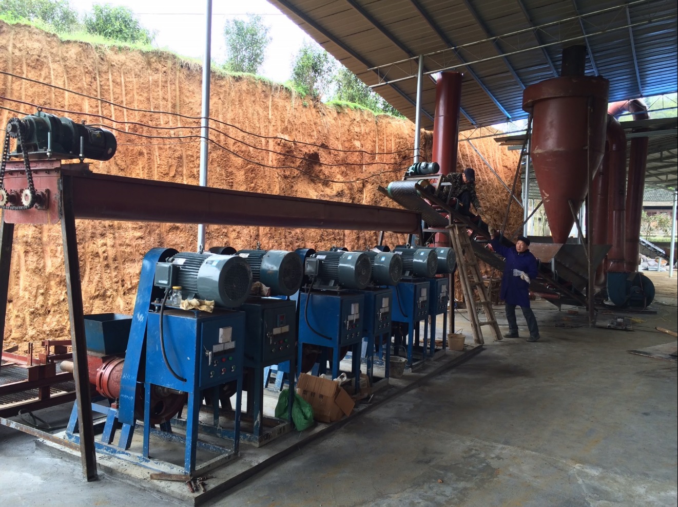 High Efficiency Biomass Wood Pellet Mill Production Line