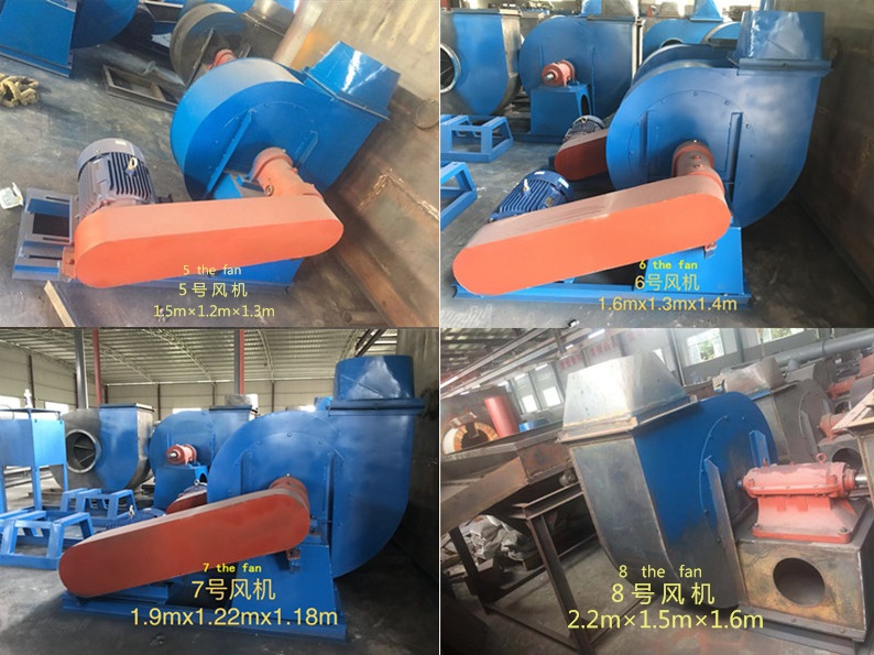 Factory supply carbon structural steel backward biomass boiler blower Fan for biomass fuel boiler