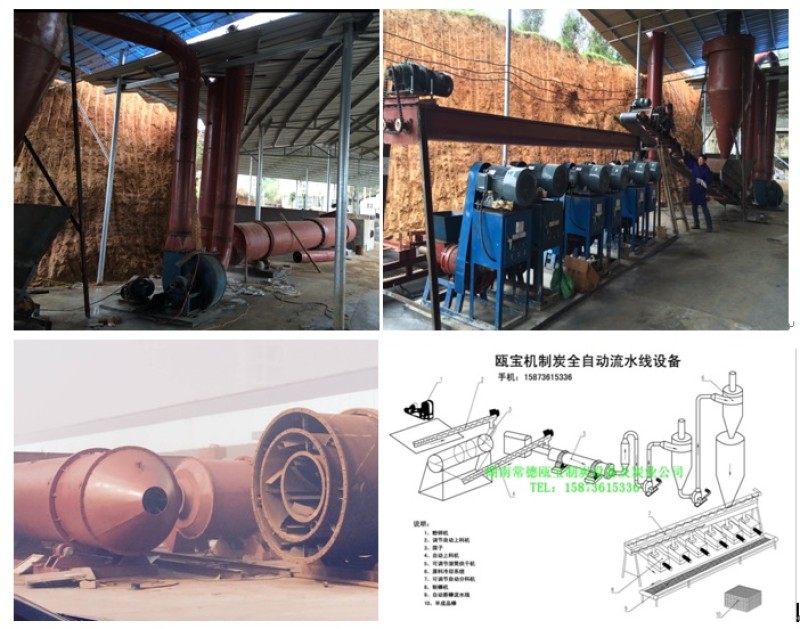 Air Flow Drum Dryer Machine Hot Sale Sawdust Dryer for Sale